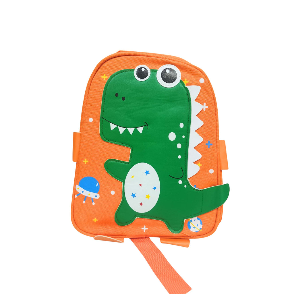Dino Thems School Bag For Kids Waterproof Lightweight & Breathable Multi-Purpose Preschool Kindergarten Small Backpack 1 Department Size=27*20*10 Cm {Random Color}