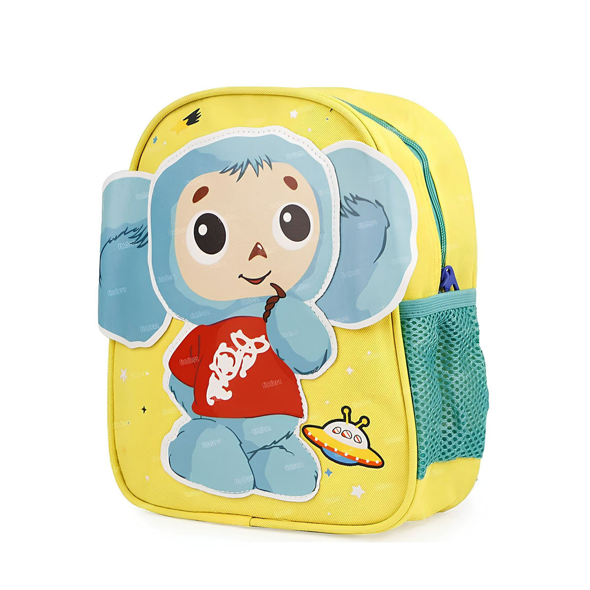 School Bag For Kids 1 Department Backpack Travel Backpacks For Boys Girls Size=26*22*10 Cm {Random Color}