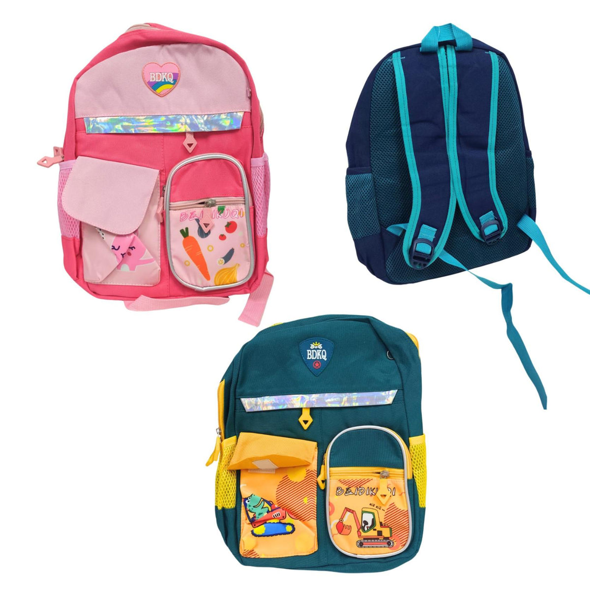 School Bags for Boys - Cartoon Bagpack for School Student, Multipurpose Bag for Kids, Boys & Girls, Orthopaedic Lightweight School Bags, Travel Bag Size= 38*25*12 Cm{Random Design}