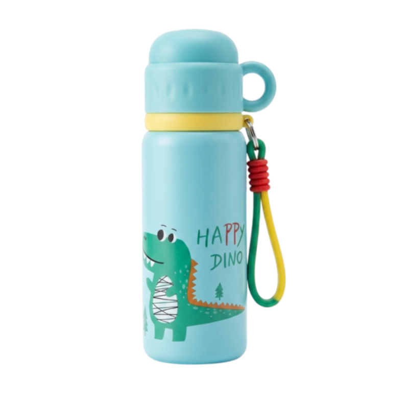 Cute Character Steel Hot & Cold Vacuum Bottle 550ml