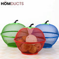 Fruit & Food Cover Basket with Lid | Blue Mesh Design Fly Protector | Kitchen Multipurpose Storage Bowl with Cover | Ideal for Fruits, Vegetables, Snacks & Outdoor Use {Random Color}