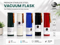 Elegant Design 500ML Stainless Steel Insulated Hot Cold Drinks Beverages Portable Water Bottle {Random Color}