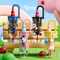 Kids Cartoon Printed Water Bottle with Straw 780 ml | Portable Leakproof Sipper Tumbler for School & Travel {Random Color}