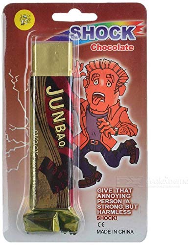 Harmless Safety Electric Shock Chocolate Fake Shocking Toy for Gag Trick Party Prank Jokes