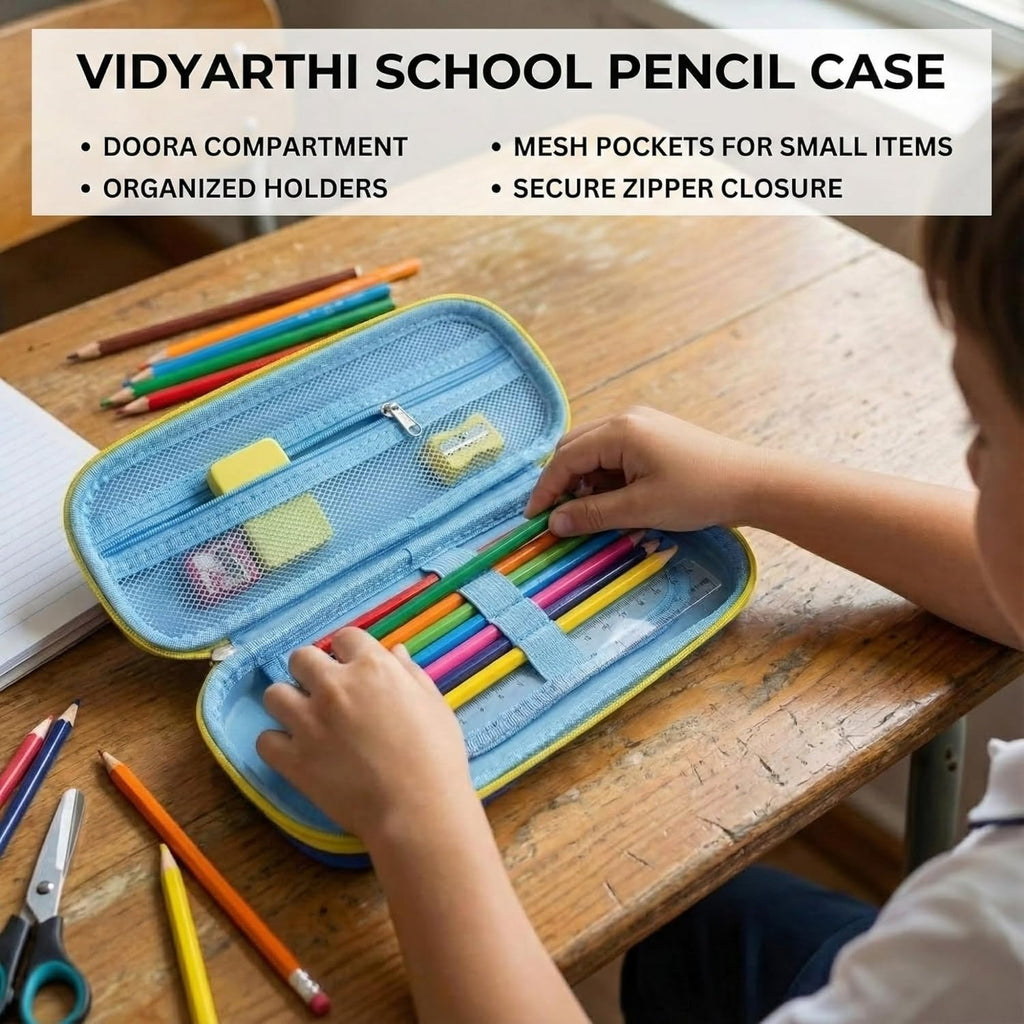 Avengers 3D Pencil Pouch | School Pencil Case for Kids | Pen-Pencil Box for Kids | Geometry Box