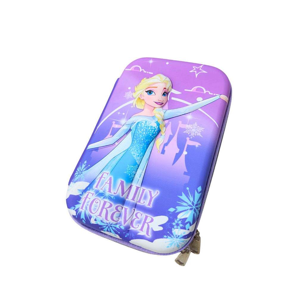 3D Frozen Elsa Sofia Barbie Disney Princess pencil case for Kids