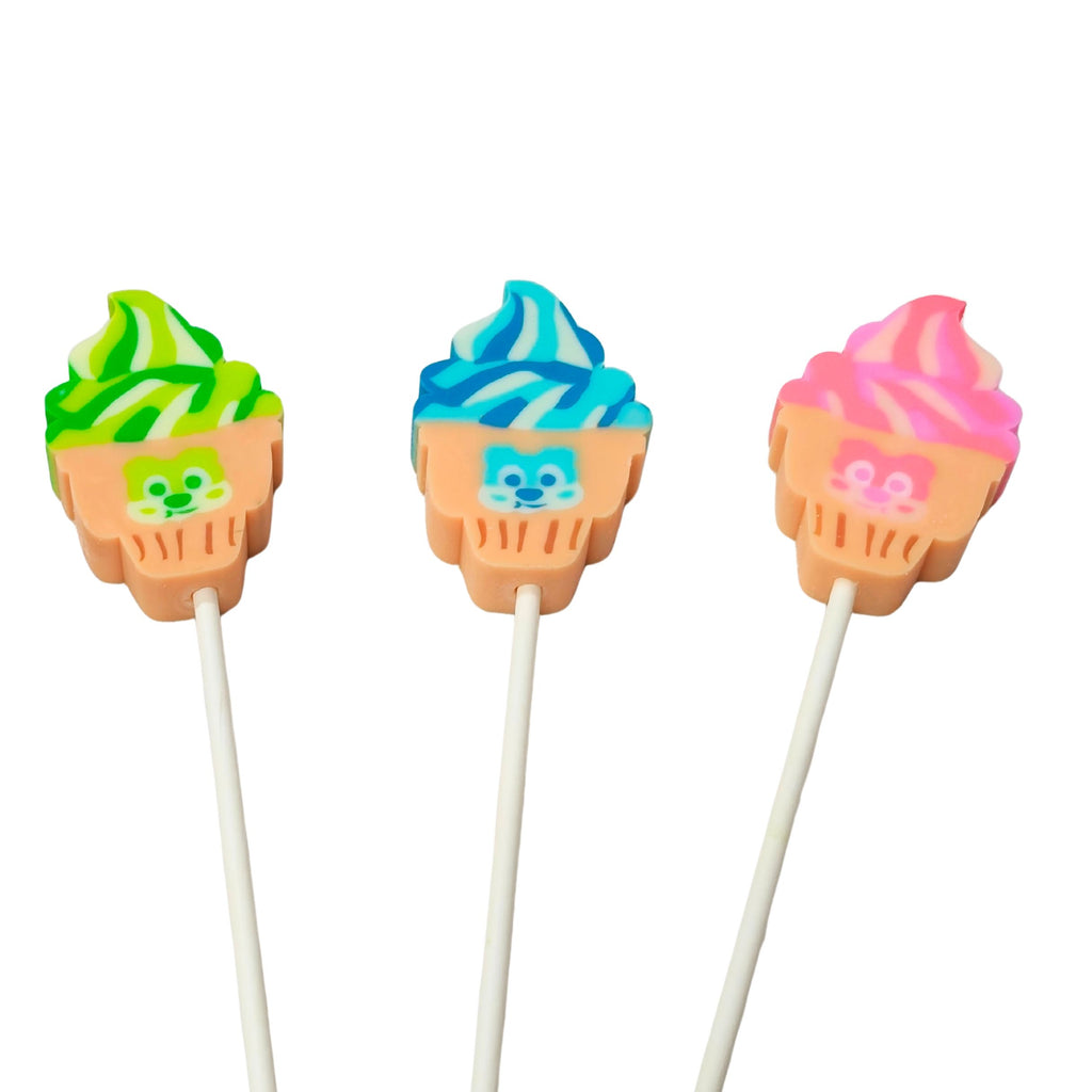 Cute Lollipop Shape Eraser for Kids – Colorful Candy Design Pencil Eraser, Colorful Candy Design, Novelty Stationery