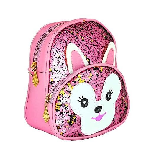 Girls Bling Sequin Mini Backpack || 3-6 Years Old Sequin Backpacks for Girls Glitter Daypack Small Bag Backpack Crossbody Shoulder Bag for Kids girls {Multicolor} Size=20*17*8 Cm