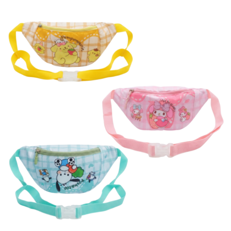 Cute Kids Fanny Pack Crossbody Sling Bag Waist Pack Belt Bag for Toddler Girls Boys