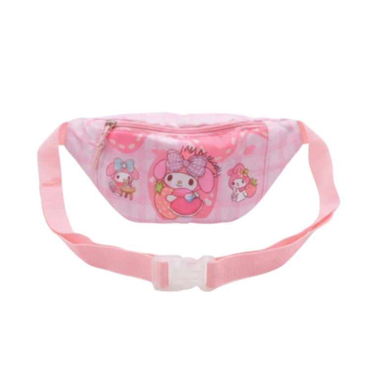 Cute Kids Fanny Pack Crossbody Sling Bag Waist Pack Belt Bag for Toddler Girls Boys