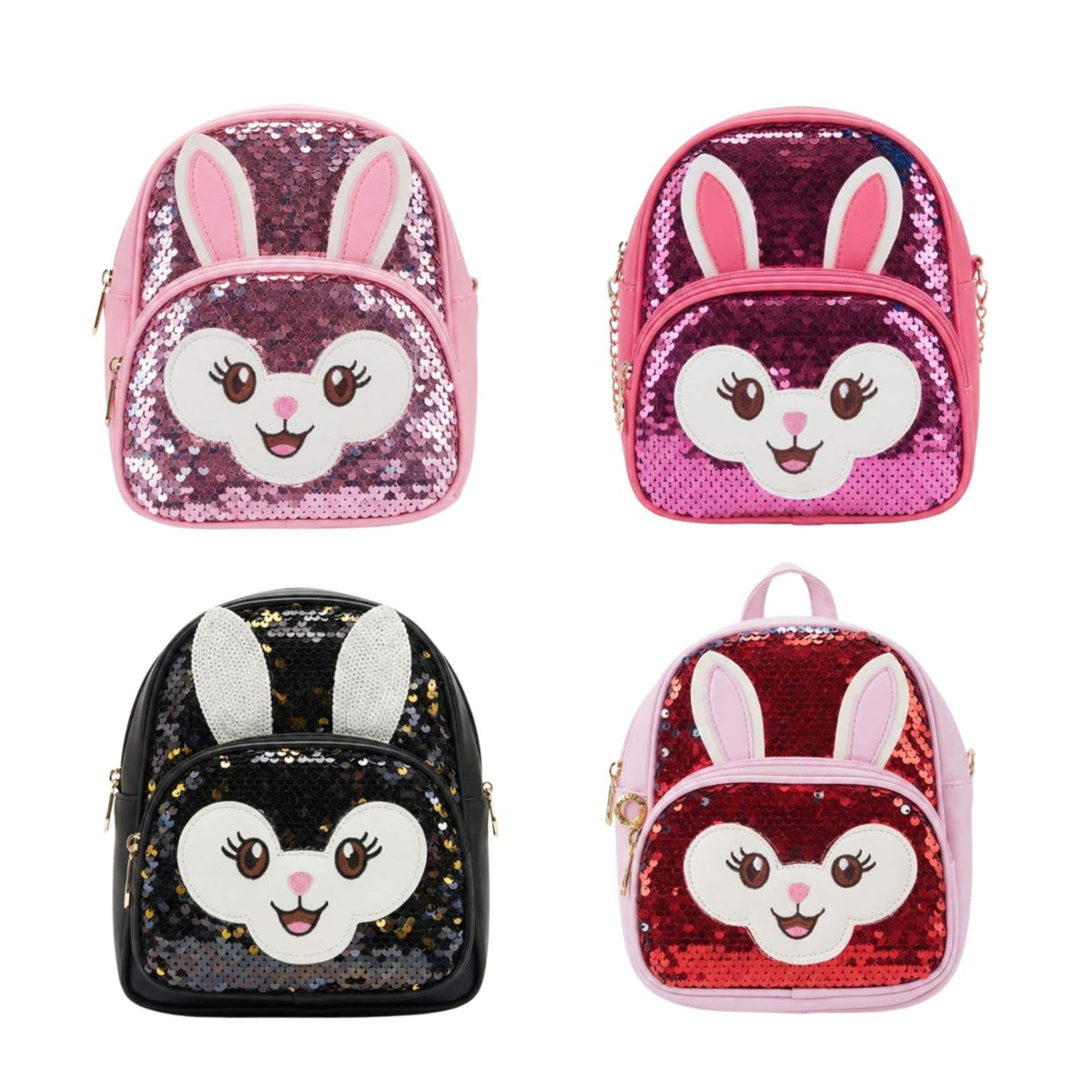 Girls Bling Sequin Mini Backpack || 3-6 Years Old Sequin Backpacks for Girls Glitter Daypack Small Bag Backpack Crossbody Shoulder Bag for Kids girls {Multicolor} Size=20*17*8 Cm