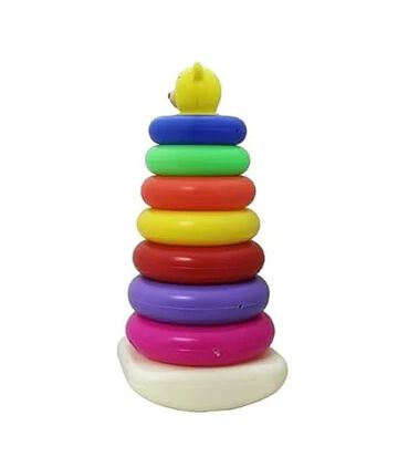 Teddy Ring Toy, 7 Rings