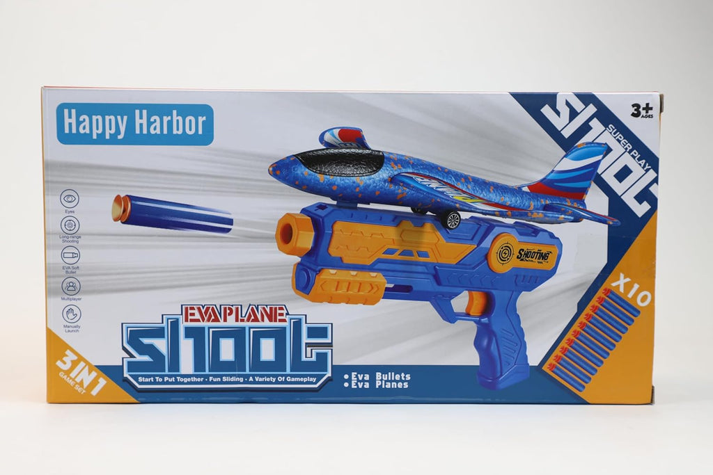 Airplane Toy Children, Toys Polystyrene Plane Launcher for Children, Christmas Gift Plane Toy, Outdoor Gifts for Boys and Girls 3-10 Years