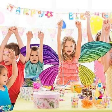 Fairy Princess Wearable Butterfly Wings Foil Party Decoration Balloon for Children