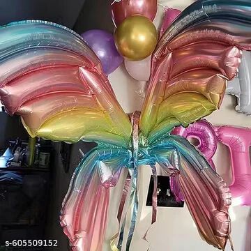 Fairy Princess Wearable Butterfly Wings Foil Party Decoration Balloon for Children