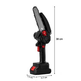 48V Mini Cordless Chain Saws Battery Power Electric Heavy Duty Battery Hand Saw 6inch