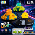 UFO Night Light mini car for Kids {Random Color}