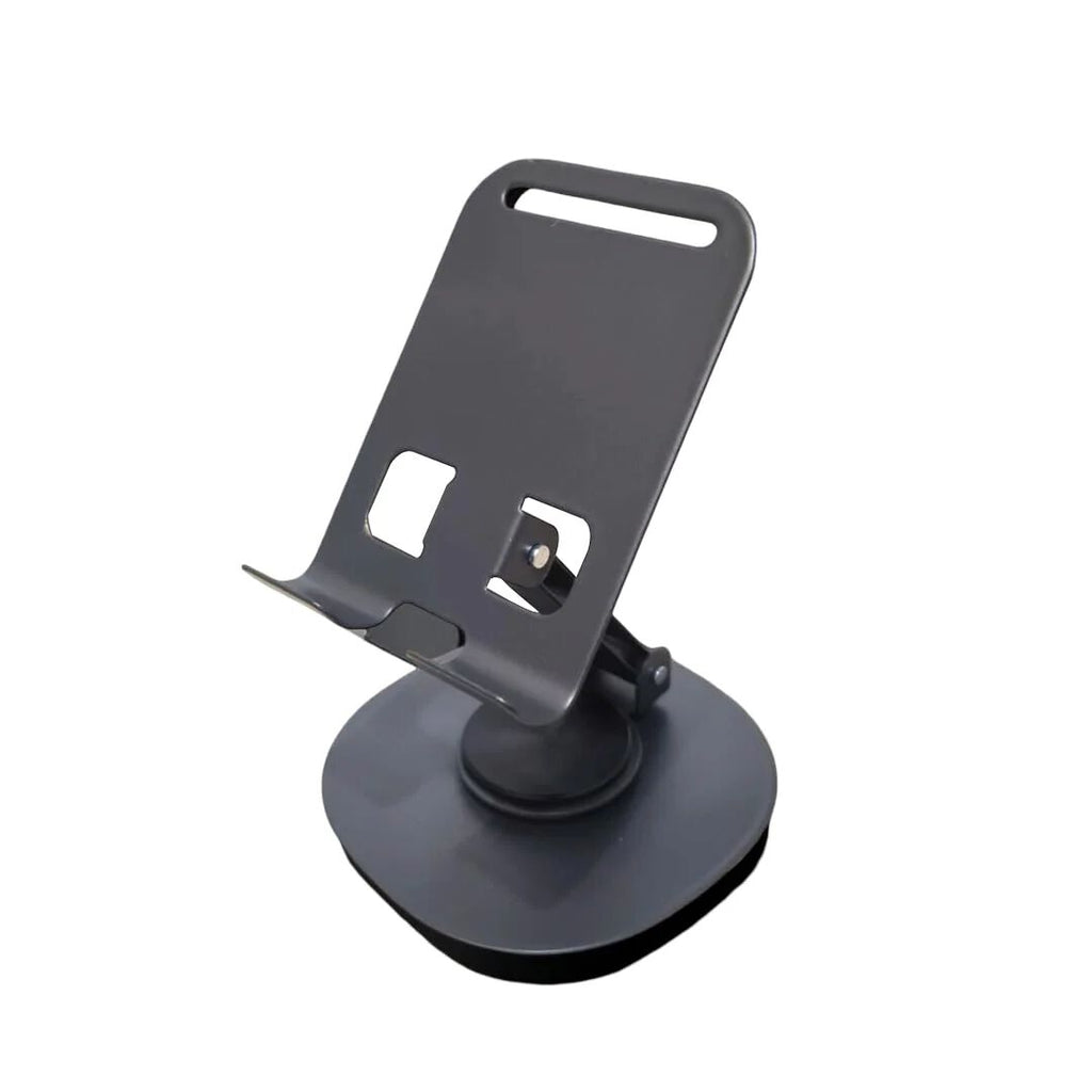 360° Desktop Mobile Holder | Foldable Adjustable Phone Stand | Anti-Skid Base | Alloy Metal Body