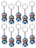 {Pack of 12 } Doramon Cartoon Key Chain Set For Kids Boys Girls Keychain Birthday Return Gifts