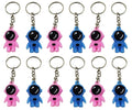 Pack of 12 Space Astronaut Key chains. Space Keychain. Length of each keychain approx. 5.5x3 cms. Best Birthday Return Gifts option Best for Gifting Purpose on Navratras, Birthday Gifts, Party Gifts etc