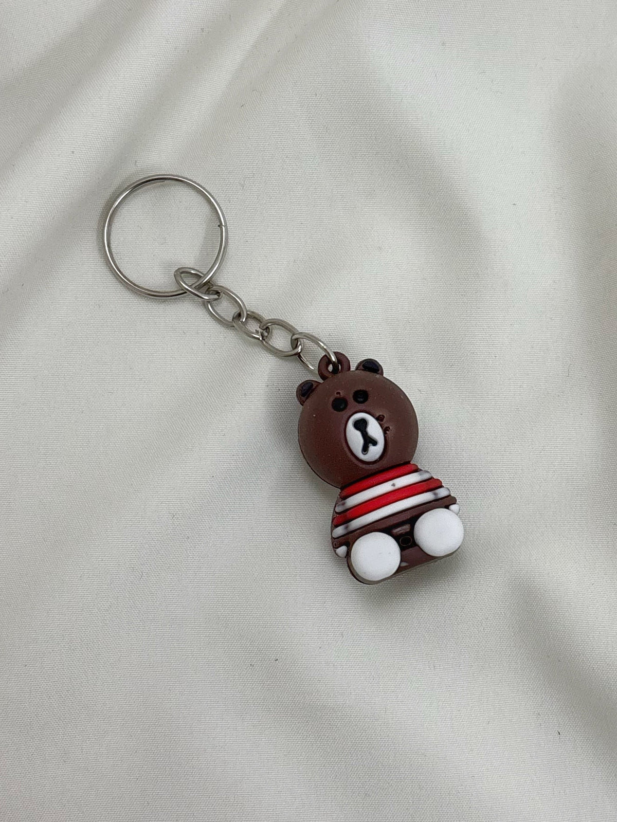 {Pack of 12} Cute Teddy Bear Keychain Set for Kids