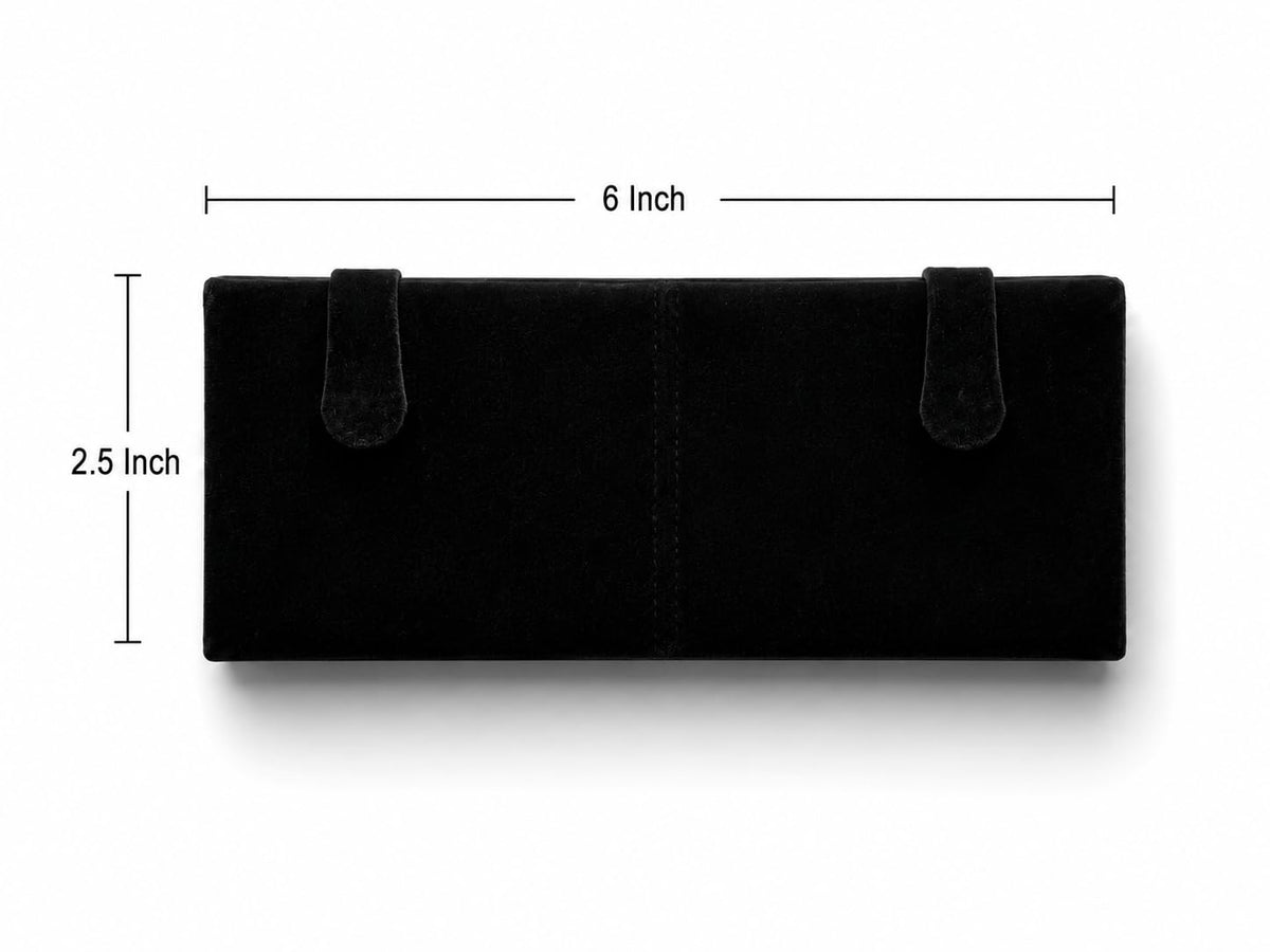 12 Pair Earring Organizer Box | Jewelry Storage Folder for Earrings, Studs & Small Jewelry | Foldable Travel Jewelry Case