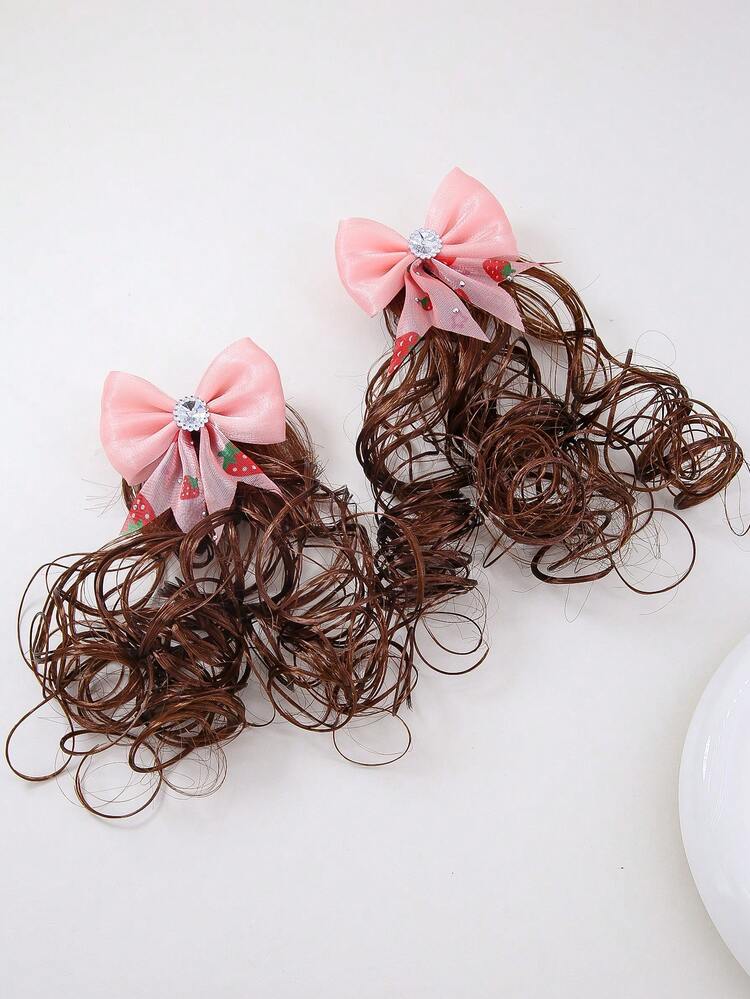 {1 Pair} Hair Extension For Kids Butterfly Cartoon Hair Pin Wing For Girls Kids Hair Accessories