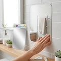 Self-Adhesive Decorative Mirror 30cm Wall Stickers | Bathroom, Wardrobe, Home Decor