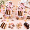 {12 Pcs} Kids Hair Accessories Set | Mini Claw Hair Clips & Soft Elastic Hair Bands | Cute Multicolor Hair Accessories for Girls