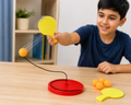 Table Tennis Trainer Single Play Ping Pong Robot Red Durable | Sporting Goods | Indoor Games