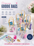 Girls Rakhi Gift 1 Combo Set – Butterfly Hair Clip, Comb, Slime & 2 Sticker Pack