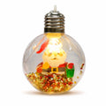 Santa Claus Light-Up Christmas Bauble Ornament for Tree Decoration