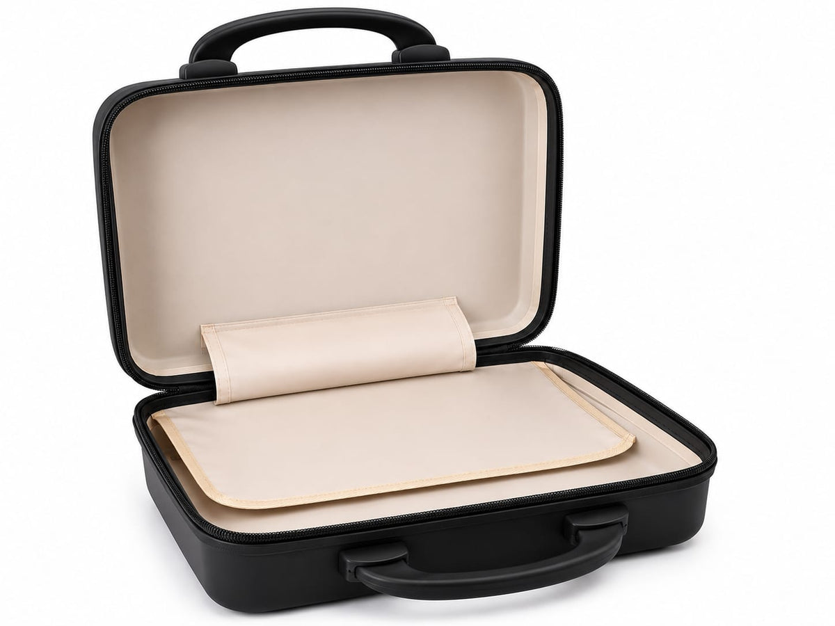 MINI Travel Storage Organizer Case with LOCK, Passward , Handle Mini Makeup vanity (Multicolour)