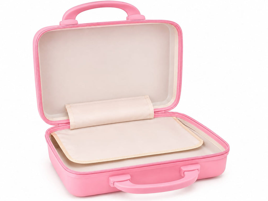 MINI Travel Storage Organizer Case with LOCK, Passward , Handle Mini Makeup vanity (Multicolour)