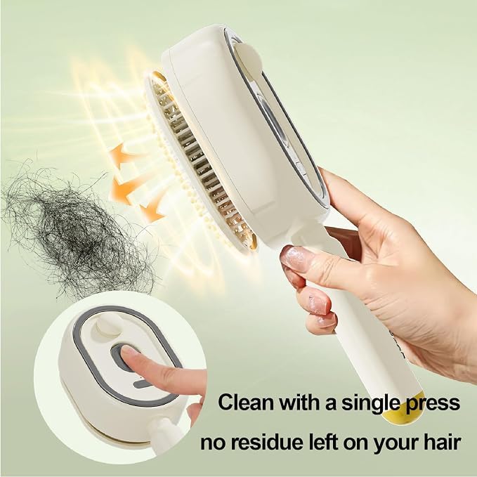 Electric Spray Retractable Air Cushion Comb with Mist Function