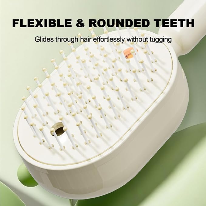 Electric Spray Retractable Air Cushion Comb with Mist Function