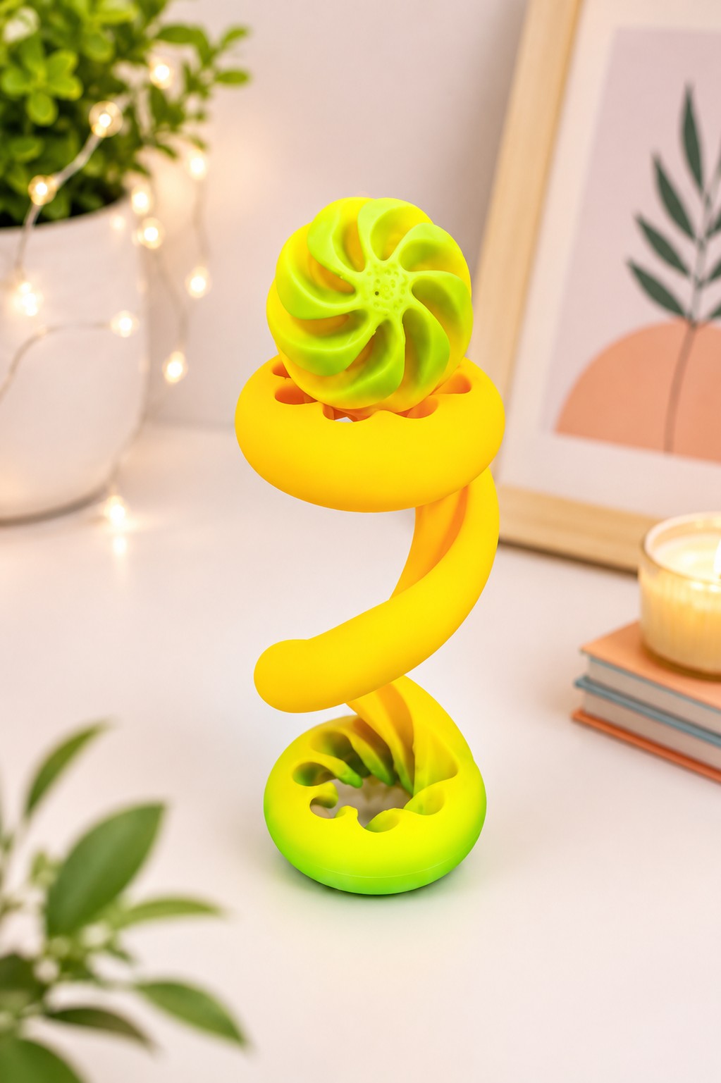 3D Printing Square Column Rotary Push Stress Relief Ornaments Educational Toys for Children's Educational Development