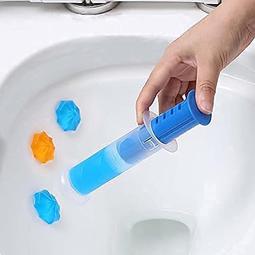 Toilet Cleaning Gel for Bathroom WC, Thick Clinging Gel for Bowl Cleaning, Easy Direction Nozzle for Home and Commercial Use.(Multicolor