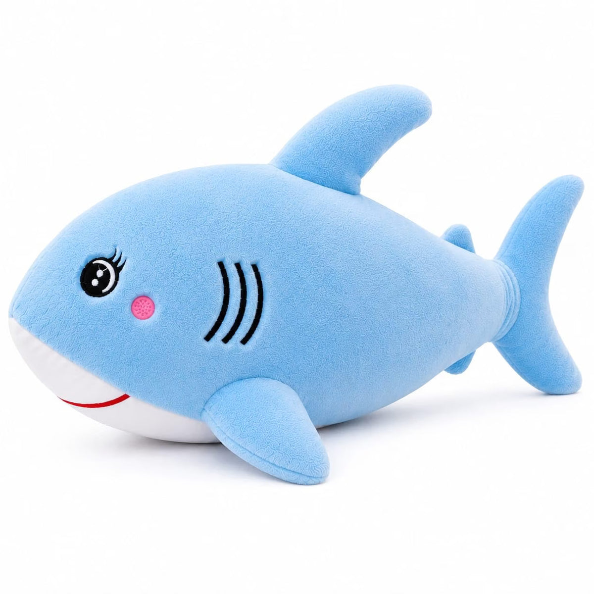 Cute Shark Plush Soft Toy for Kids 40CM | Soft Stuffed Shark Animal Pillow Toy | Hugable Sea Animal Plush Doll for Boys Girls Birthday Gift