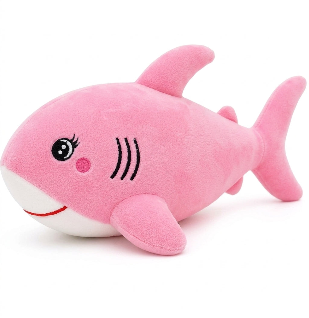 Cute Shark Plush Soft Toy for Kids 40CM | Soft Stuffed Shark Animal Pillow Toy | Hugable Sea Animal Plush Doll for Boys Girls Birthday Gift