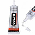 B-7000 Industrial Strength Adhesive Glue 50ml with Precision Tip, Multi-Purpose Clear Glue for Mobile Phone, Rhinestones, Crafts, Shoes, Fabric, Jewelry, Aari Work, Beads