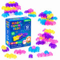 12 PCS Sensory Soft Building Blocks for Toddlers Kids, Squishy Stacking Toy