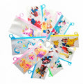 {12 Pcs} Bundle Cartoon Stationery Zip Pouch for Pen Pencil