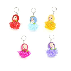 [ PACK OF 12 ] Cute Doll Car and Bike Hanging - 21347