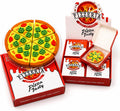 Pizza Erasers Set1, Novelty Stationery in Pizza Box