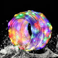 Smart Fairy Light String  White Wire Music Bluetooth Mesh App  Remote DIY Control Sync Color Chasing  Multicolor, Led