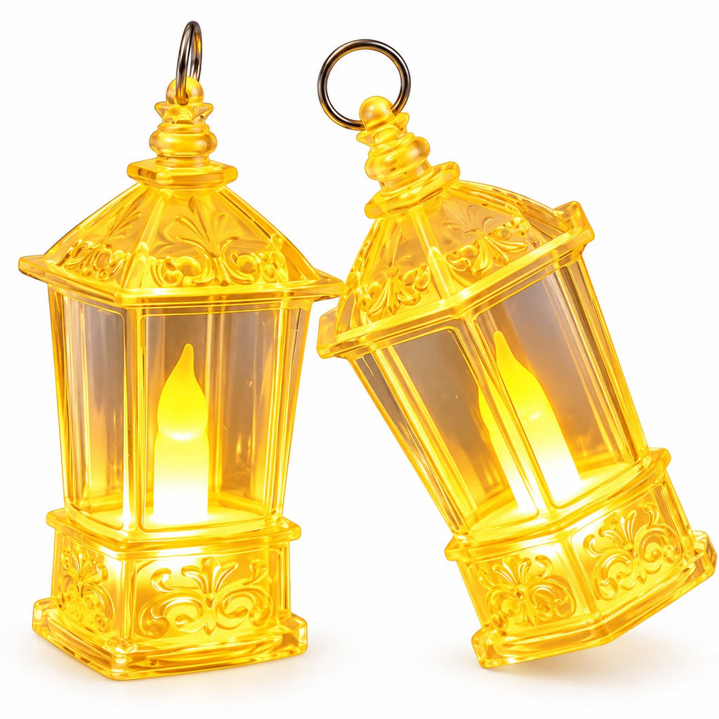 {1 PCS} LM LED Smokeless Tealight Candles  flameless & Smokeless Decorative tranprent Candles Tea Light Lantern Shape Diwali Decoration