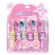 Baby Toothbrush for Kids 1-6 Years, Ultra Soft Bristles Tooth Brush with Cute Bear Handle