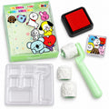 Character Roller Stamp for Kids | with Handle & Inkpad | pack of 1 with different character