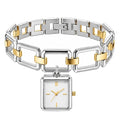 Women’s Analog Bracelet Watch for Girls & Women | Elegant Rectangular Dial | Metal Link Chain Strap | Fashion & Casual Wrist Watch